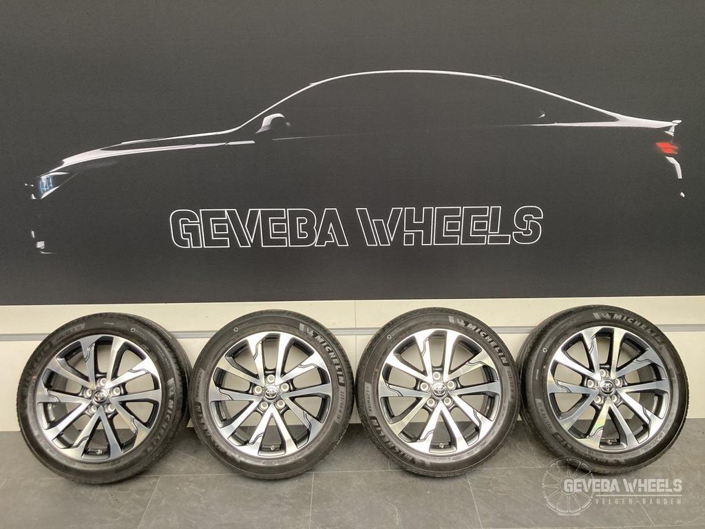18” originele Toyota Corolla Cross velgen + banden 5x114.3, Auto-onderdelen, Banden en Velgen, 18 inch, Gebruikt, -, -
