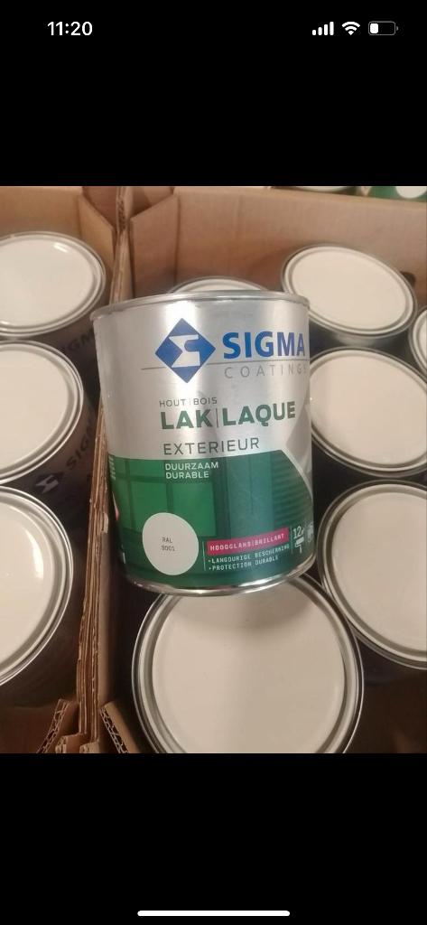 Sigma, Sikkens en Wijzonol, Doe-het-zelf en Verbouw, Verf, Beits en Lak, Overige kleuren, Nieuw, Ophalen of Verzenden, Lak