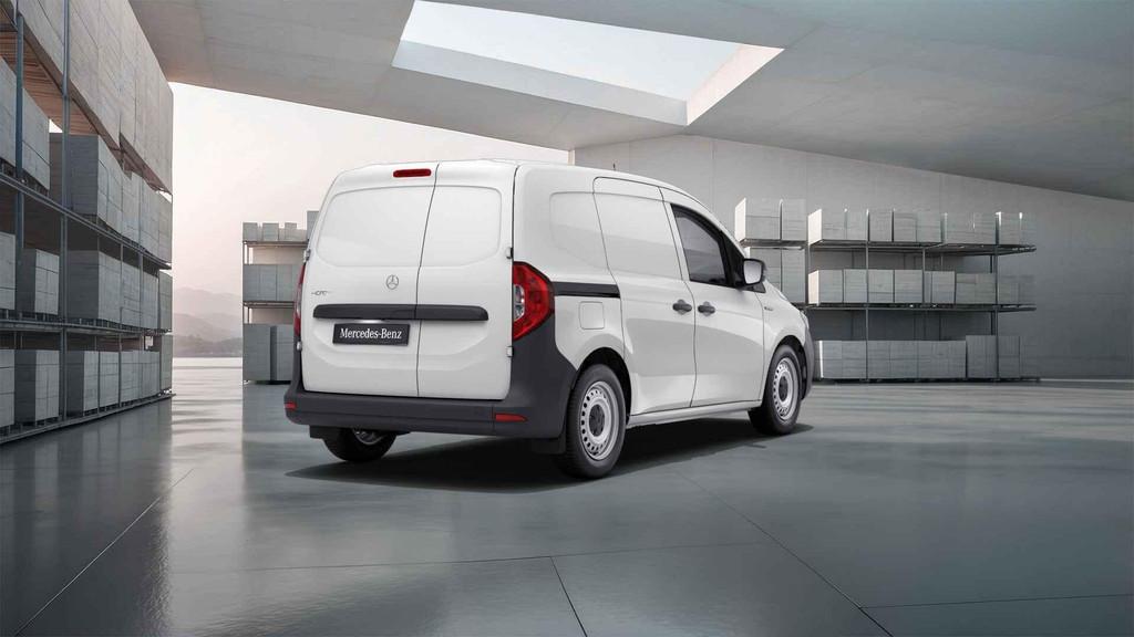 Mercedes-Benz eCitan 112 Base L1 51 kWh, Zwart, Nieuw, Te koop, 750 kg