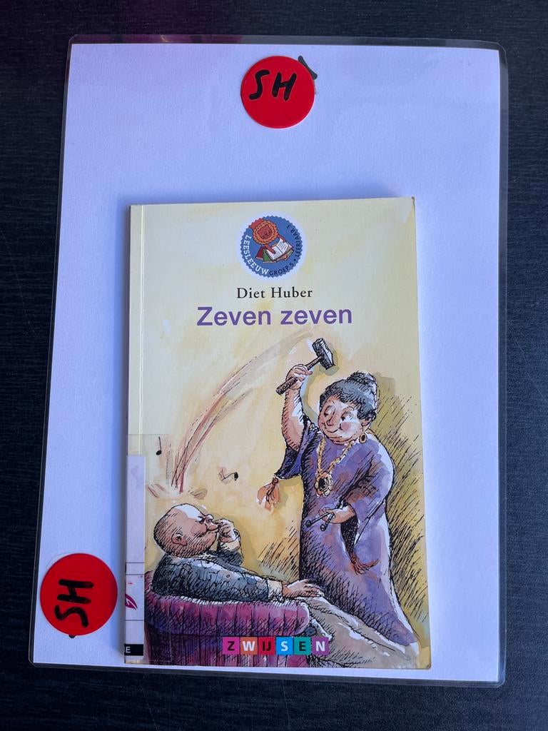 Zeven Zeven - Diet Huber (Leesleeuw Groep 3), Boeken, Ophalen of Verzenden, Zo goed als nieuw, Fictie algemeen
