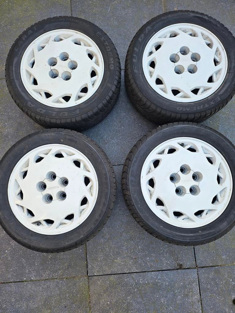 Toyota Supra MK3 Velgen (1986) - Origineel, Auto-onderdelen, Banden en Velgen, Ophalen, Gebruikt, Velg(en), 16 inch