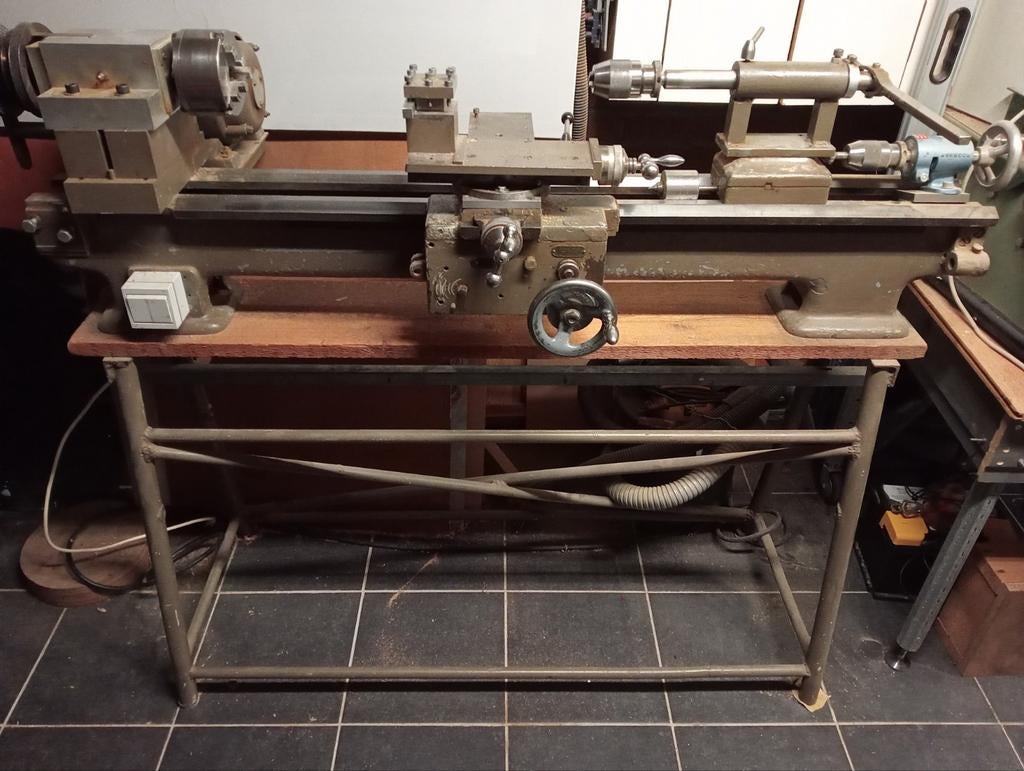 Draaibank, Ophalen of Verzenden, Gebruikt, Metaaldraaibank