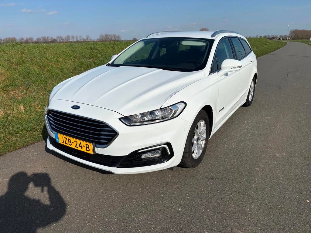Ford Mondeo Wagon 2.0 IVCT HEV Incl BTW, Auto's, Ford, Stof, Gebruikt, Zwart, 190 pk