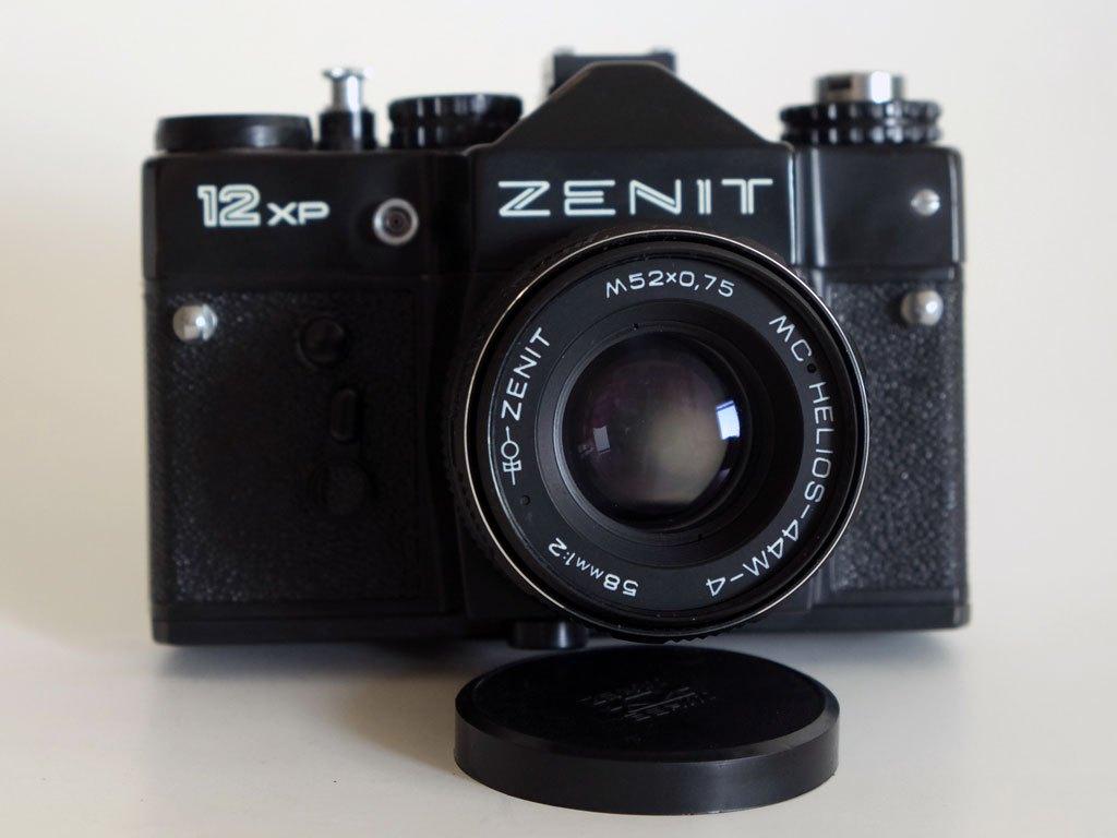Zenit 12XP Body zwart, Helios 44, MIR 1b, Industar 50, Ophalen, Nieuw, Spiegelreflex, Overige Merken