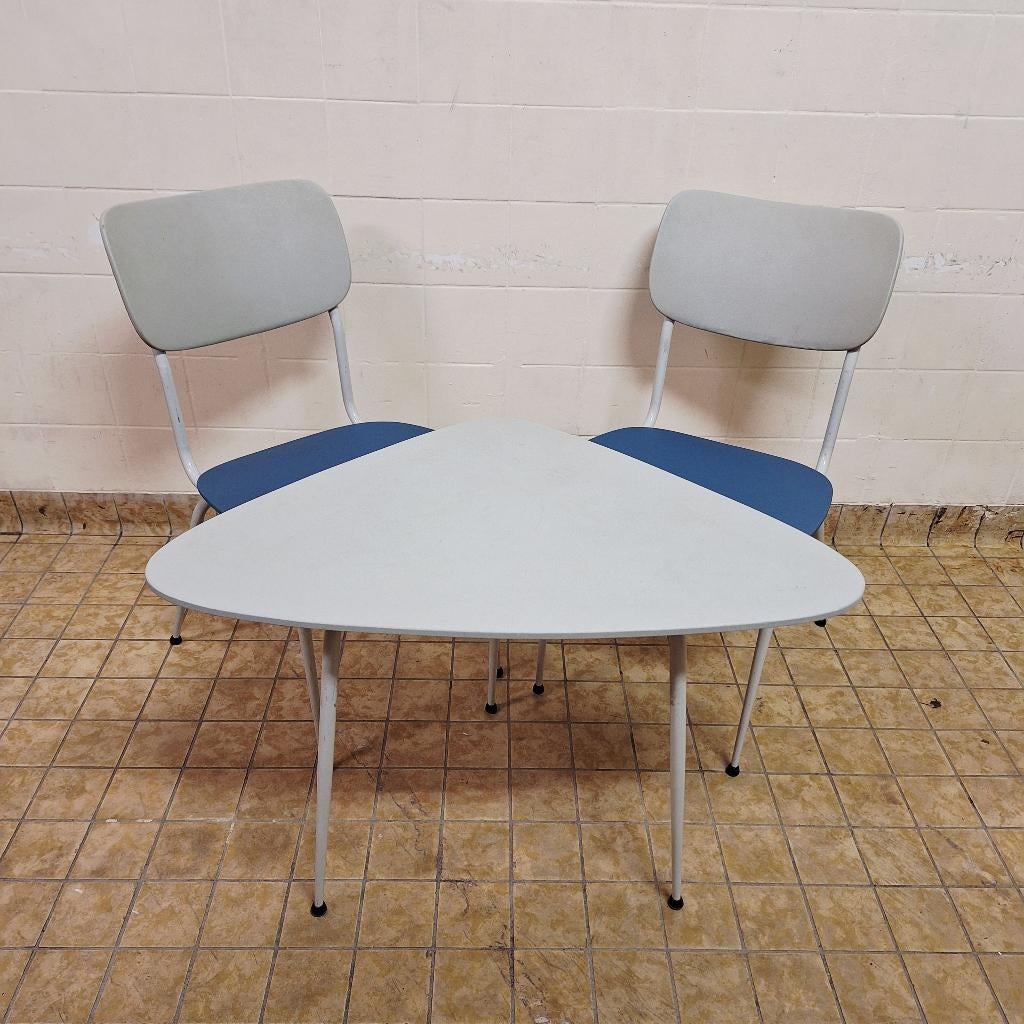 Vintage / Retro Rawi Zithoek / Tafel en Stoelen, Ophalen, Gebruikt, -, -