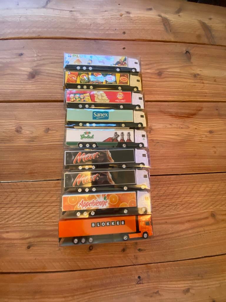 Verzameling van 10 Reclametrucks - Nieuw in Verpakking, Ophalen of Verzenden, Nieuw