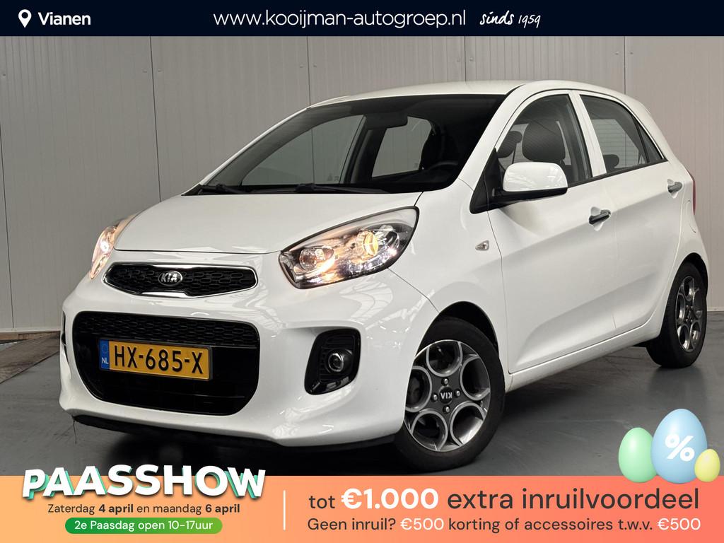 Kia Picanto 1.0 CVVT DynamicLine, Voorwielaandrijving, Euro 5, Stof, Gebruikt