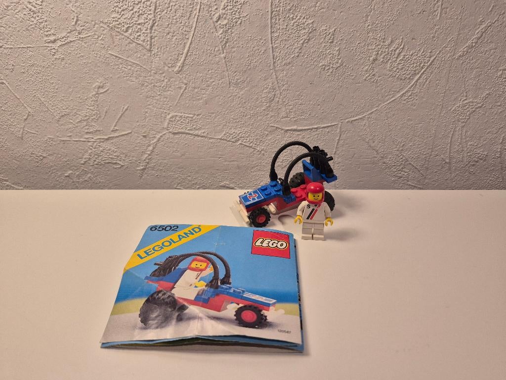 Lego Town 6502 Turbo Racer, Ophalen of Verzenden, Gebruikt, Complete set, Lego