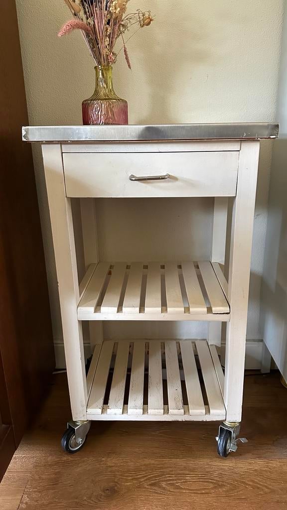 Trolley, keukentrolley, kastje, Ophalen, Gebruikt