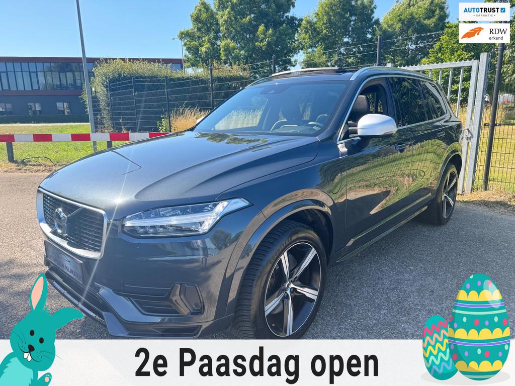 Volvo XC90 2.0 T8 Twin Engine AWD R-Design Pano Camera Memor, Gebruikt, 1969 cc, 7 stoelen, Plug-in hybride