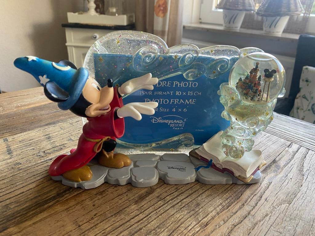 Fotolijst Mickey Mouse Disneyland Parijs, Ophalen of Verzenden, Gebruikt, Kunststof, Minder dan 50 cm