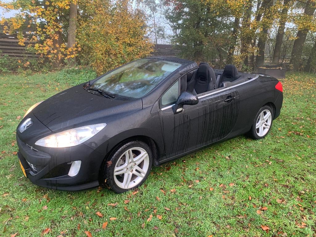 308 VTI CABRIO SPORT MET VELE OPTIES MET 139391 KM 12-2010, Voorwielaandrijving, Stof, Zwart, 4 cilinders