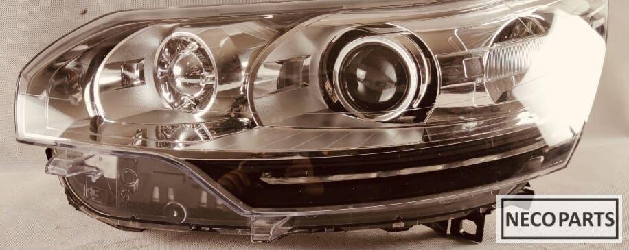 CITROËN C5 XENON LED KOPLAMP LINKS ORIGINEEL, Gebruikt, -, Ophalen of Verzenden, -