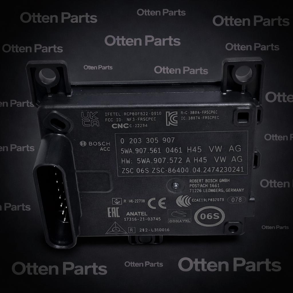 Radar sensor 5WA 907 572A, 5WA 907 561 VW Golf Audi A3, Computers en Software, Harde schijven, Ophalen of Verzenden, Zo goed als nieuw