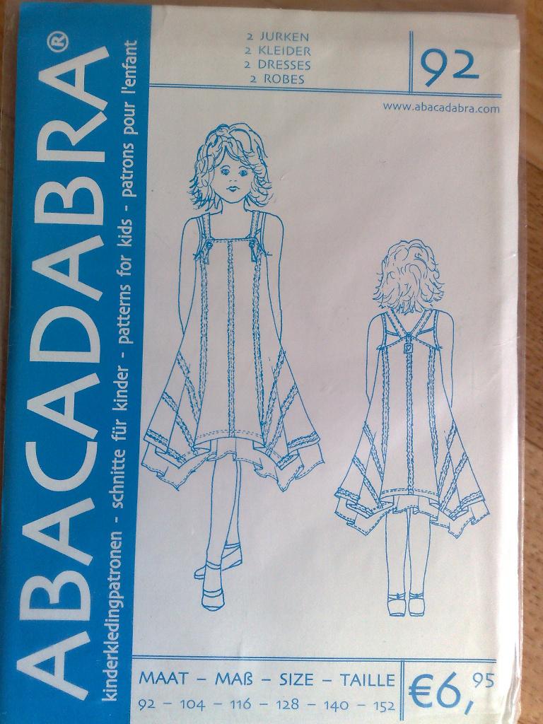 24 x Abacadabra patronen voor jongens en meisjes (2), Hobby en Vrije tijd, Kledingpatronen, Verzenden, Zo goed als nieuw, Kind