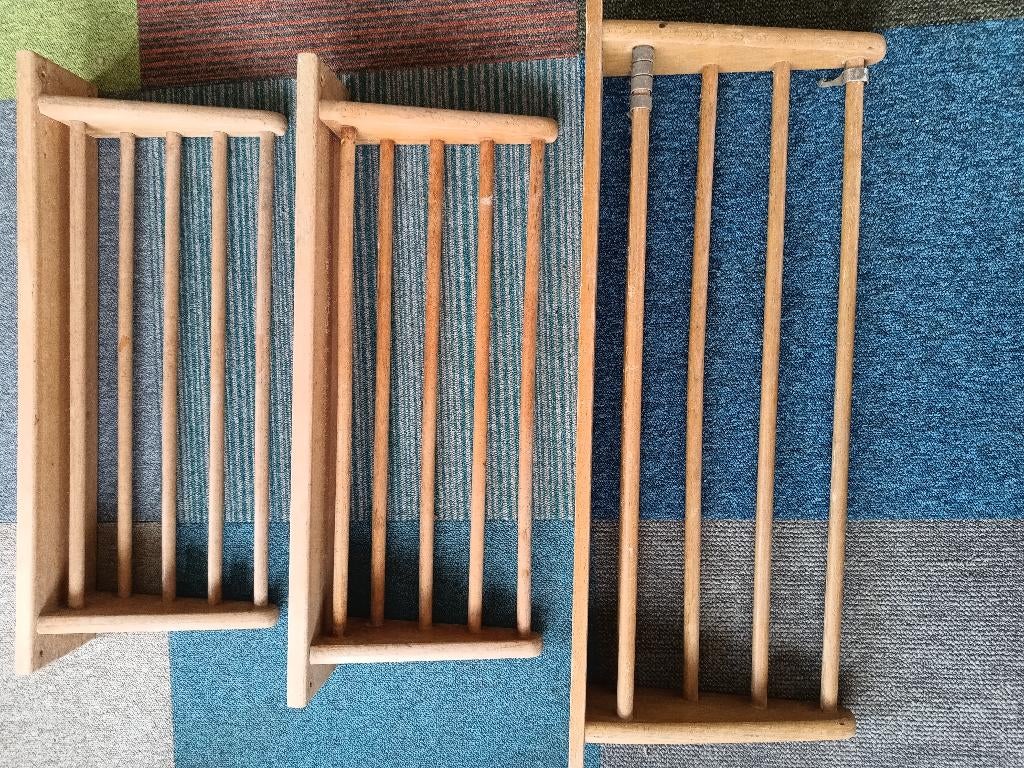 Houten keuken rekken voor bv pannen., Ophalen, Gebruikt, Overige materialen, Overige typen