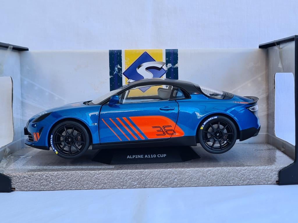 Alpine A110 Cup Solido 1:18, Ophalen of Verzenden, Nieuw, Auto, Solido