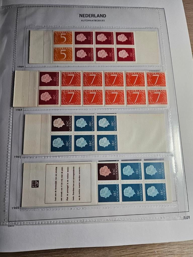 Pb 1 tm 64. Bijna compleet in Luxe Davo albums met cassette, Ophalen of Verzenden