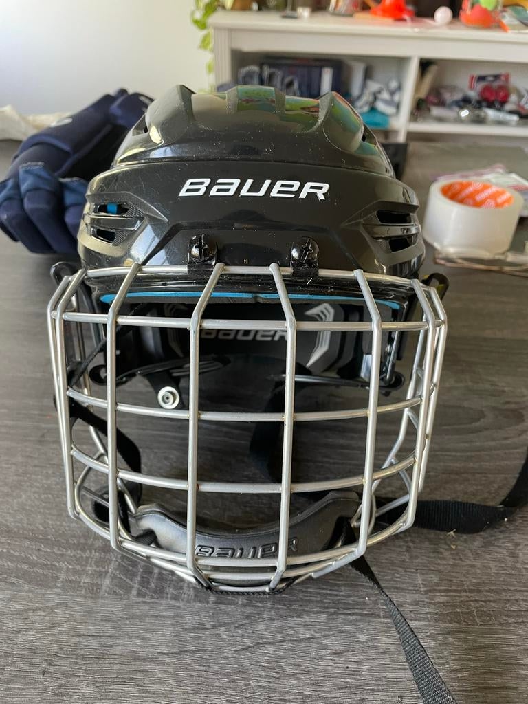 Bauer ijshockey helm maat S, Ophalen of Verzenden, Zo goed als nieuw, Bescherming