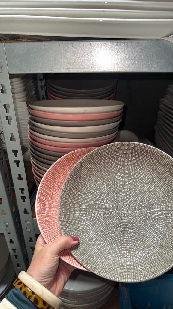 Partij Horeca servies pasta borden / salade borden, Ophalen, Zo goed als nieuw, Overige stijlen, Bord(en)