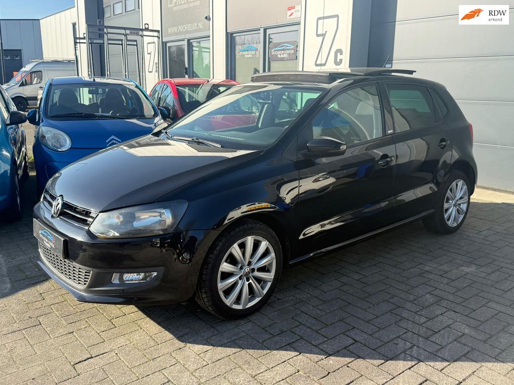 Volkswagen Polo 1.4 AUTOMAAT | PANO | PARKSENSOR | CRUISE |, Euro 5, Zwart, 4 cilinders, Zwart