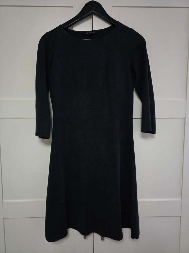 Zwarte avond jurk, Kleding | Dames, Zwart, Ophalen of Verzenden, Zo goed als nieuw, Costes