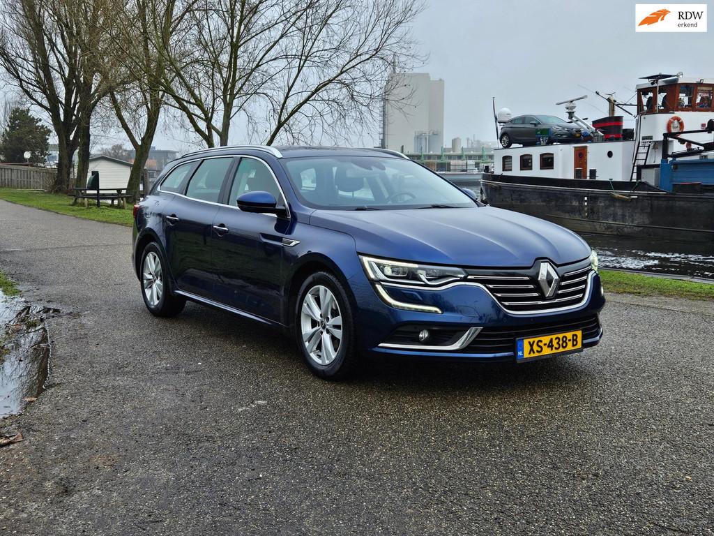 Renault Talisman Estate 1.6 TCe Zen Automaat/Massage/Navi/Le, Auto's, 1618 cc, Gebruikt, 4 cilinders, Blauw