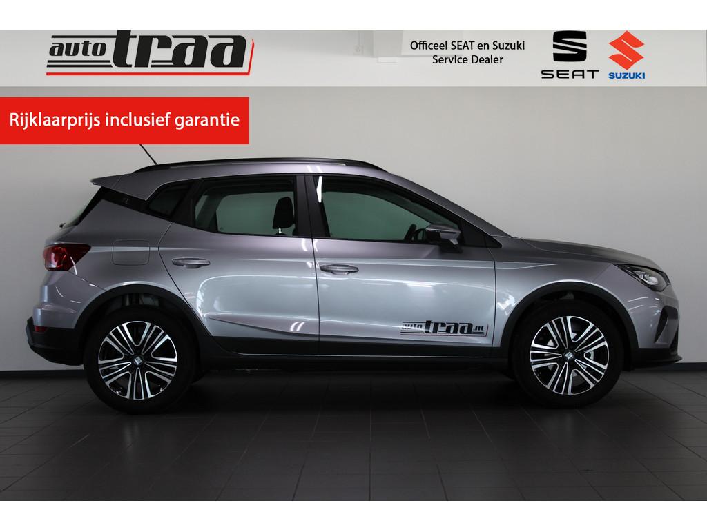 SEAT Arona 1.0 EcoTSI Style / DAB+ / Led verlichting / 17'', Voorwielaandrijving, 1088 kg, Bedrijf, Handgeschakeld