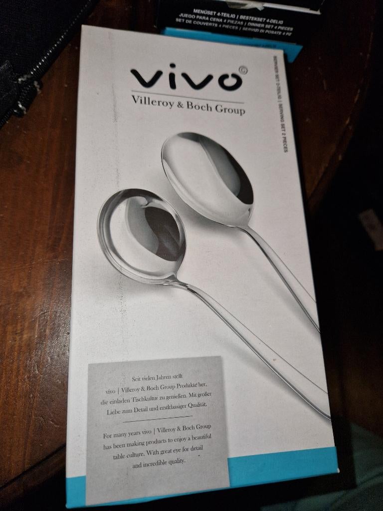 VIVO Villeroy & Boch serveerbestek nieuw, Ophalen of Verzenden, Nieuw, Rvs of Chroom, Vaatwasserbestendig