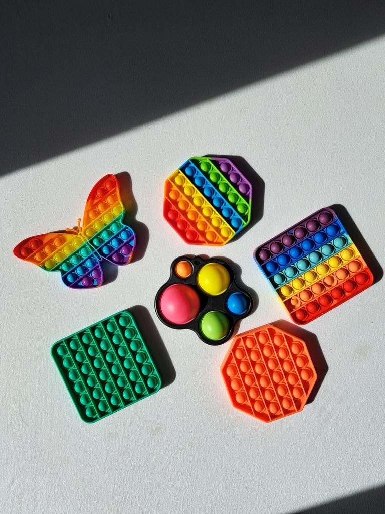 Fidget toys, diverse vormen en kleuren, Ophalen of Verzenden, Nieuw, Jongen of Meisje