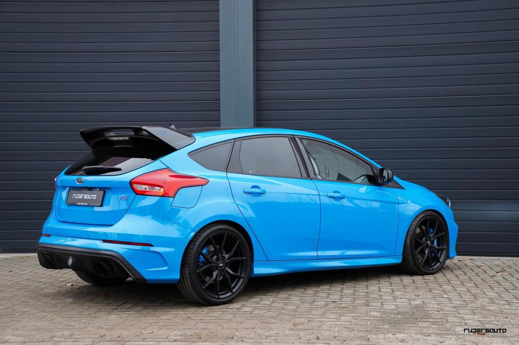 Ford Focus 2.3 RS LSD Blue & Black | Stuurverwarming | Sony, Gebruikt, Zwart, 4 cilinders, Blauw