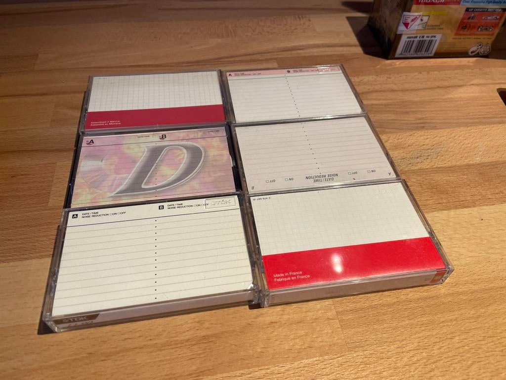 Casettebandjes, Ophalen, Zo goed als nieuw, 1 bandje