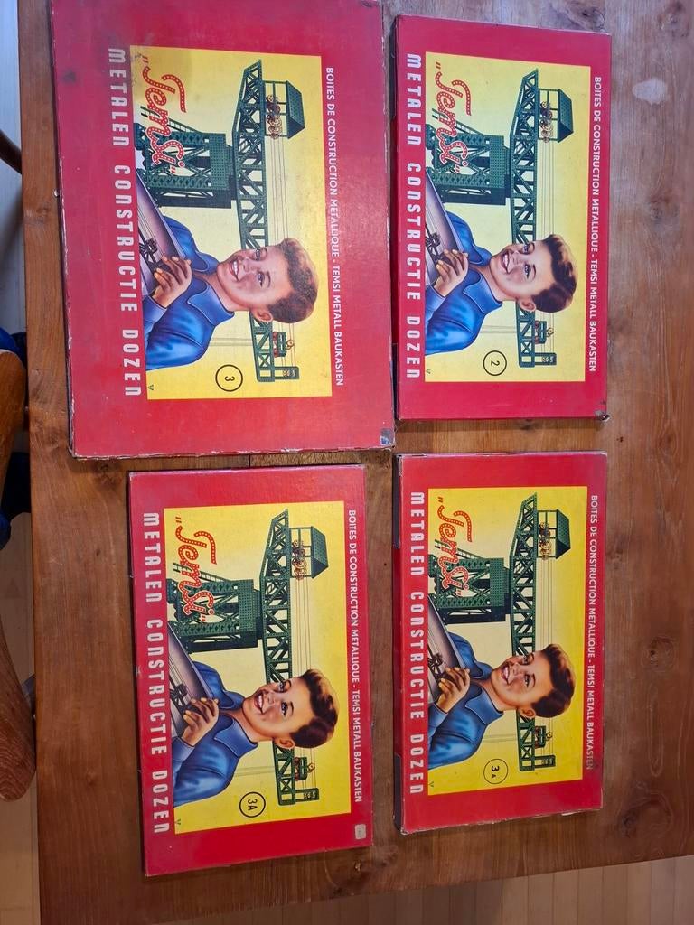 Antiek meccano., Ophalen