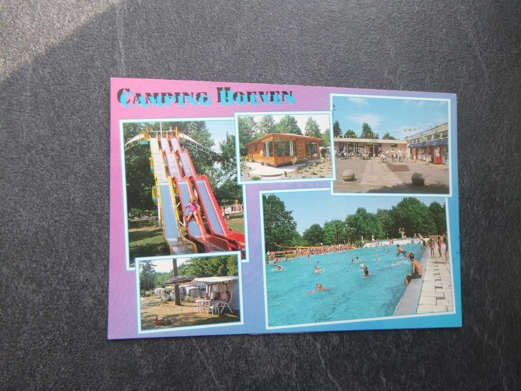 Hoeven, camping Hoeven/zwembad, Verzenden, 1980 tot heden, Gelopen, Noord-Brabant