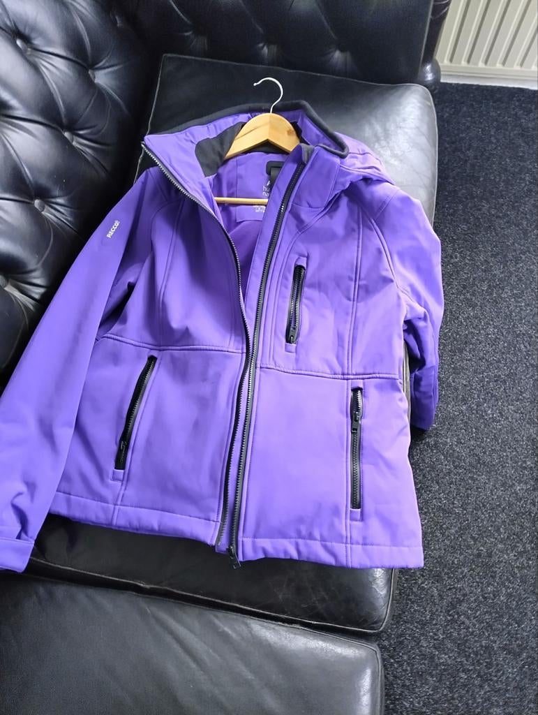 Human nature maat XL softshell jack, Ophalen of Verzenden, Zo goed als nieuw, Maat 46/48 (XL) of groter, Paars