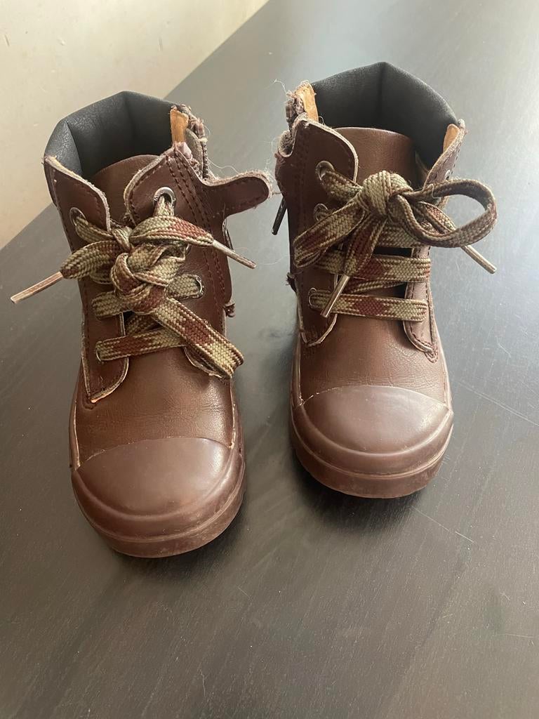 Shoesme bruine leren kinderschoen maat 23, Kinderen en Baby's, Kinderkleding | Schoenen en Sokken, Ophalen of Verzenden, Zo goed als nieuw