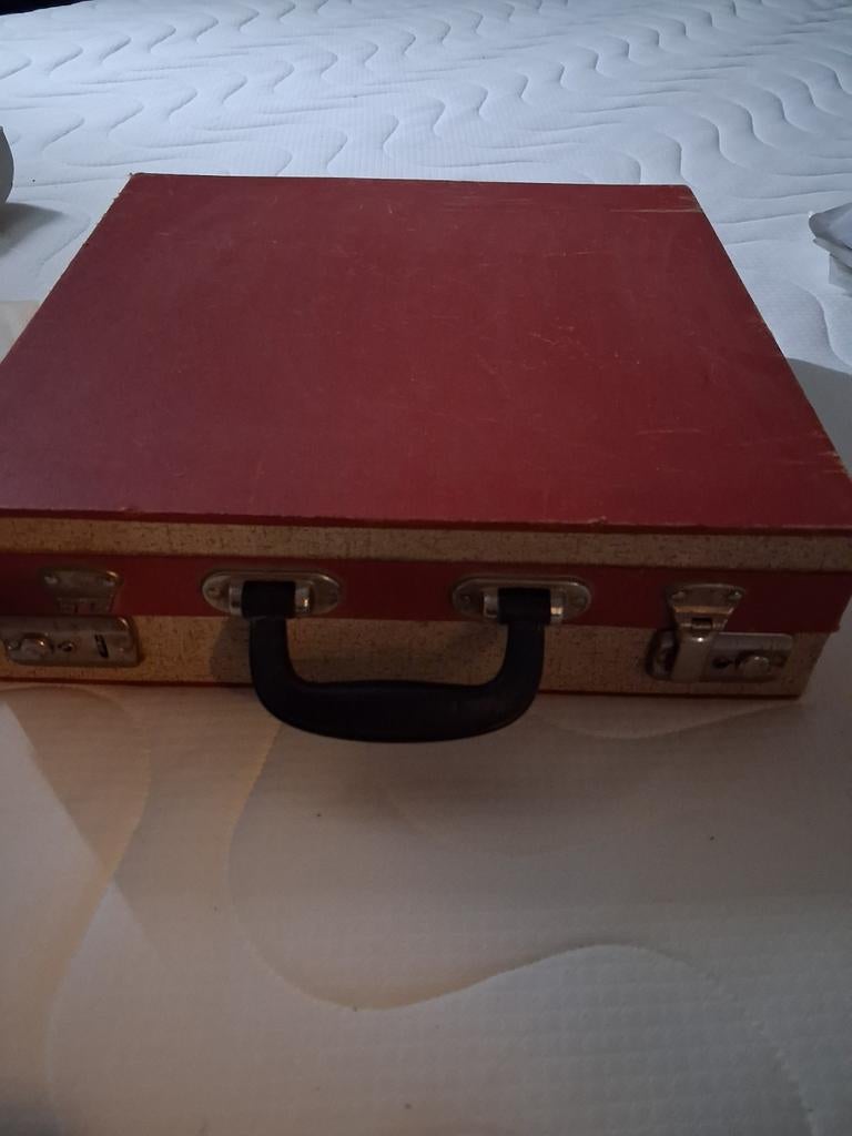 Lp koffer met 10 lp's, Ophalen of Verzenden