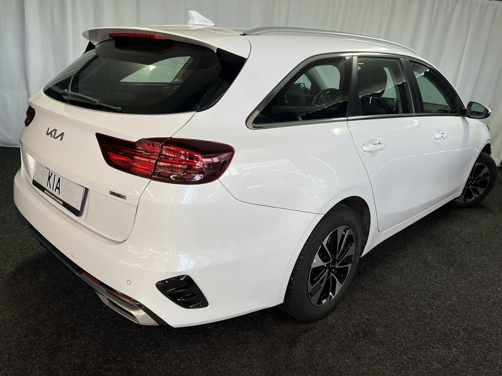 Kia Ceed Sportswagon 1.6 GDI PHEV PLUG-IN DynamicLine 1E EIG, Gebruikt, Met garantie (alle), Wit, Plug-in hybride