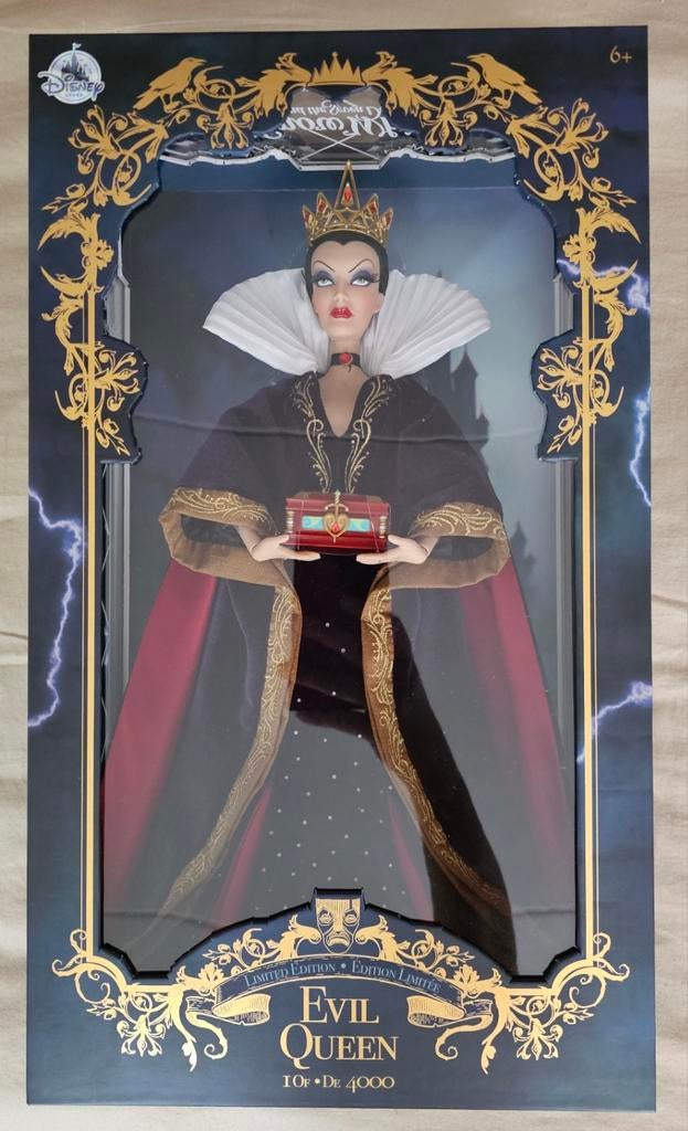 Disney Evil Queen Limited Edition 17 inch NRFB, Ophalen of Verzenden, Nieuw, Fashion Doll