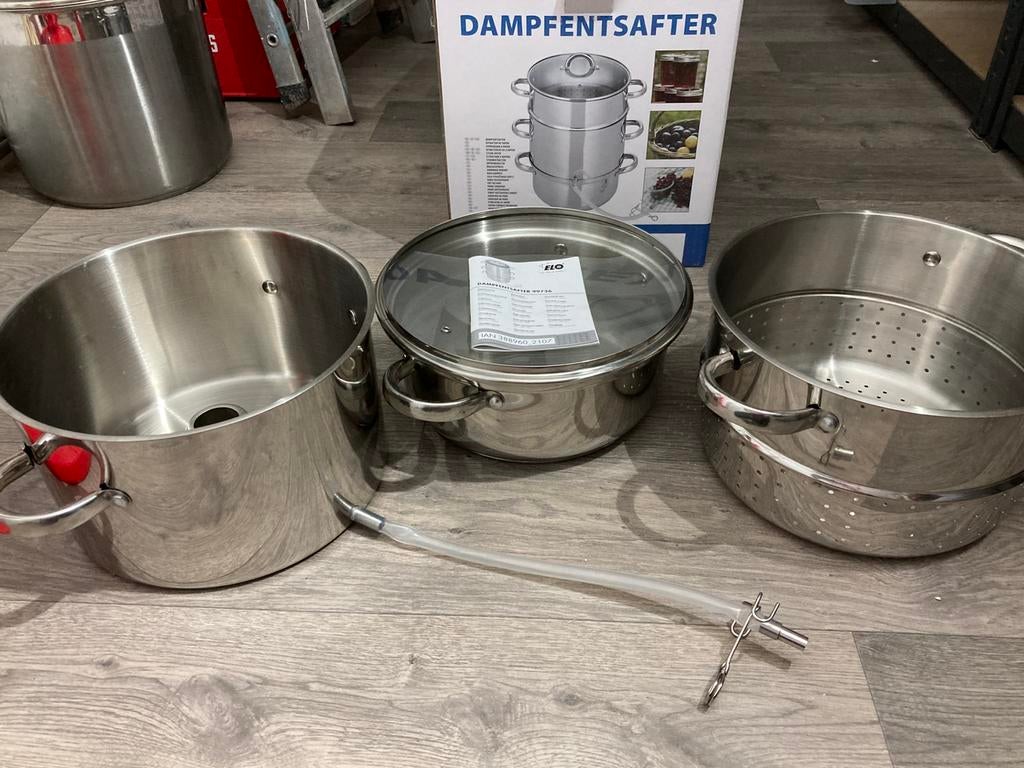 Sapextractor / stoompan, Overige materialen, Overige typen, Ophalen of Verzenden, Zo goed als nieuw