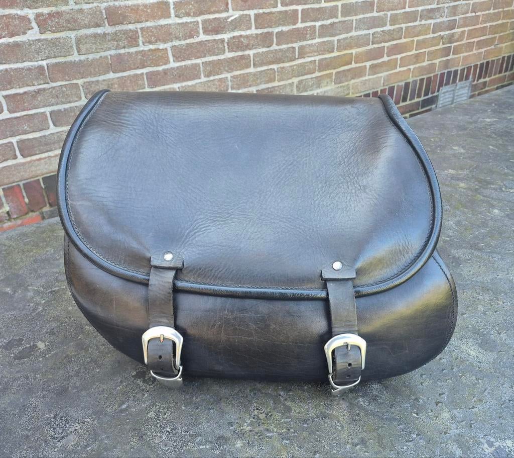 Leren Side Bag voor Harley Davidson, Ophalen of Verzenden
