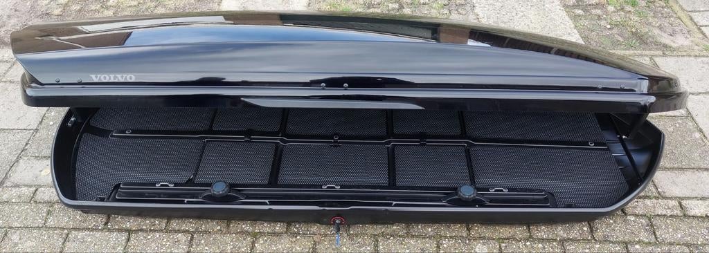Originele ALLERGROOTSTE Volvo Space Design dakkoffer skibox, Auto diversen, Dakkoffers, Zo goed als nieuw, Ophalen of Verzenden