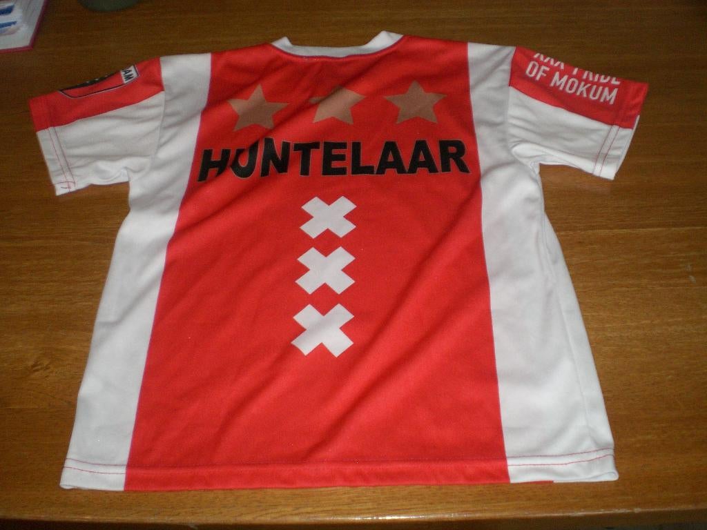 Ajax kinder shirtje Huntelaar  3 sterren, Ophalen of Verzenden, Zo goed als nieuw, Ajax