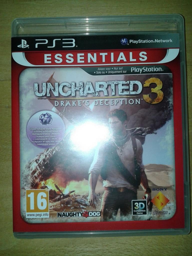 Uncharted 3: Drake's Deception - PS3 Avontuur!, Ophalen of Verzenden, Zo goed als nieuw