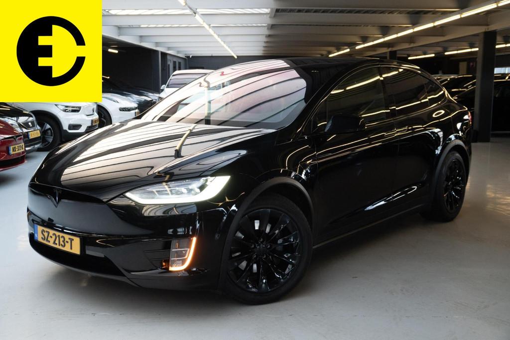 Tesla Model X 75D Base | SOH 88,4% Autopilot |Dechrome | BTW, Automaat, Model X, Gebruikt, 124 €/maand