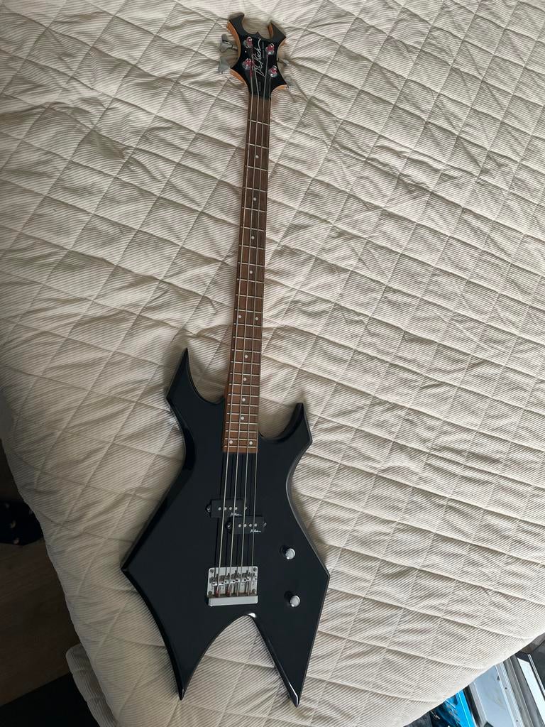 B.C. Rich Warlock basgitaar, Ophalen, Gebruikt, Elektrisch