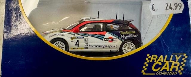 Coelianmodels, Rally Car, Ford Focus, 1/43, € 24,99, Ophalen of Verzenden, Nieuw, Auto, Overige merken