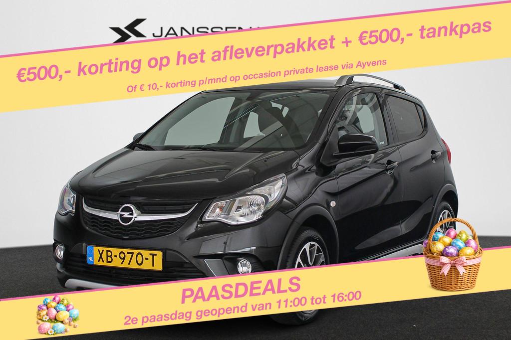 Opel KARL 1.0 Rocks Online Edition | Carplay | Bluetooth | P, Voorwielaandrijving, 839 kg, Stof, Gebruikt