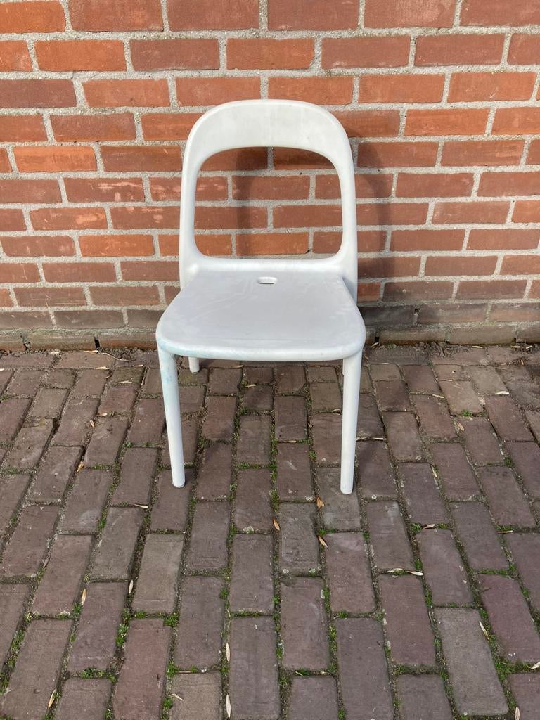 Ikea urban stoel wit, Huis en Inrichting, Stoelen, Kunststof, Gebruikt, Wit, Urban