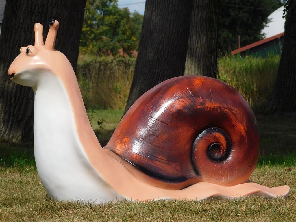 grote slak, tuinbeeld, Ophalen of Verzenden, Atw, Atw, Nieuw